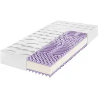 Frankenstolz Materasso Allergo perfetto per chi soffre di allergie - nucleo in schiuma fredda o a molle insacchettate, rigidità:H3, dimensioni:90x190 cm (misura speciale), nucleo:schiuma fredda