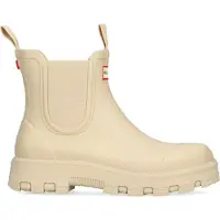 Hunter Elements Elastic Chelsea Boot Stivali di gomma (40,5, beige)