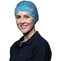 RAUE 1000 cuffiette a clip | tessuto non tessuto | blu | 52cm | cuffiette