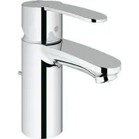 GROHE Miscelatore per lavabo QuickFix Wave Cosmopolitan con maniglia estraibile cromo