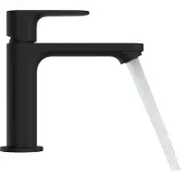 Hansgrohe Miscelatore monocomando per lavabo Rebris E 110 con barra di trazione MSW, 1 pezzo.