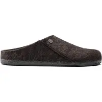 Birkenstock Zermatt Shearling Wool Felt Pantofole (40 - Regular, marrone)
