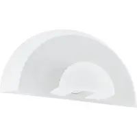 Eglo 92758 Manerba 1 applique 33W acciaio bianco