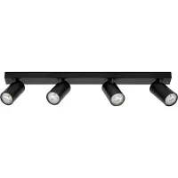 Osram Faretto da soffitto OCTAGON nero a 4 luci GU10-LED 927 dimmerabile