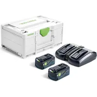 Festool set energia SYS 18V 2x5.0/TCL 6 DUO