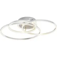 LINDBY Smart Plafoniera LED Tula, telecomando, Tuya CCT