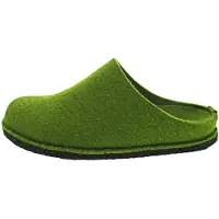 Haflinger Soft Pantofole (40, verde)