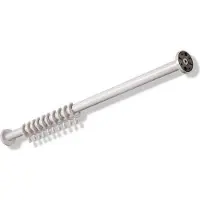 Hewi Binario per tende Ser 801, d:33, L:1000mm, con 10 anelli bianco puro