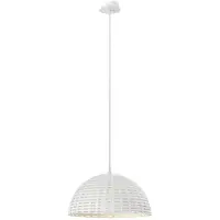 LUCANDE Herdis, lampada a sospensione in gesso, Ø 34 cm