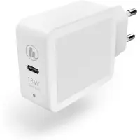 Hama Caricabatterie, Power Delivery (PD)/Qualcomm, 18 W, bianco