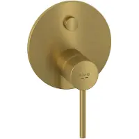 Kludi BOZZ Mitigeur monocommandé encastré pour bain et douche, montage mural, 38759N076, 38759N076
