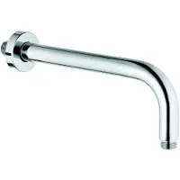 Kludi A-QA Bras de douche, pour pomme de douche à disque, saillie 250mm, chrome, 6651305-00, 6651305-00