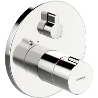 Hansa HANSAHOME Mitigeur de bain et de douche, encastré, rond, chromé, 88629045, 88629045