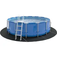 Syfax Telo per Fondo Piscina Ø 458 cm (1 mm) Rotondo