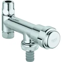 GROHE 41030000 Valvola WAS Eckfix 41030 Dimensione di progetto DN10 con attacco per tubo flessibile cromo