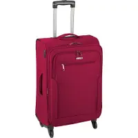 D & N Travel Line 6804 4 ruote Set di valigie 3 pezzi rosso
