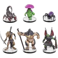 WizKids Pathfinder Battles Cave Lurkers Miniature Preverniciate Set Da 6 In Scatola
