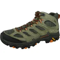 Merrell - Scarpe da trekking - Moab 3 Mid Gtx Olive per Uomo in Materiale Riciclato - Taglia 44 - Verde
