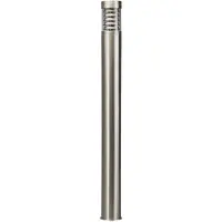 LINDBY Lampada da sentiero Enja, 100 cm, acciaio inox, IP44, E27