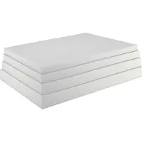 Sunnypillow Lastro di schiuma Taglio di schiuma 90 x 200 x 10 cm RG 35/43 Topper Materassi disponibili in diverse misure