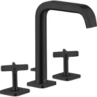 Hansgrohe AXOR Citterio E Mélangeur lavabo 3 trous 170 avec vidage automatique et rosettes, 36108670, 36108670
