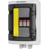 Doktorvolt Scatola di giunzione solare PV DC 1000V 1x T2 Phoenix 1-corda PG 4357