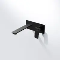 Steinberg Série 342 Mitigeur mural pour lavabo, Set de finition, saillie 220mm, 34218643S, 34218643S