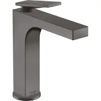Axor hansgrohe Citterio Mitigeur monocommandé pour lavabo, garniture découlement non verrouillable, finition losange, saillie 143mm, ComfortZone160, 39081340, 39081340