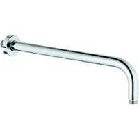 Kludi Bras de douche A-QA pour douchette à tête plate, portée 400 mm, 6651405-00, 6651405-00