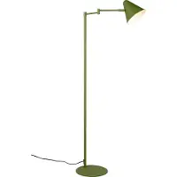 TRIO Lighting Lampada da terra Cosima, verde, altezza 126 cm, metallo