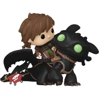 Funko POP! Dragon Trainer 2: Hiccup Cavalca Sdentato Deluxe
