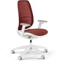 Sedus Sedia da ufficio se:air rosso rubino