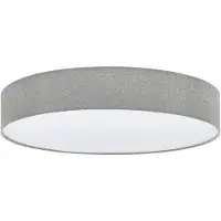 Eglo Plafoniera Moderna Pasteri Acciaio Bianco 5 Luci E27 Ip20