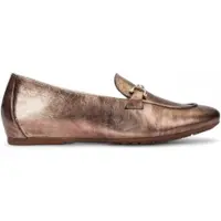 Wonders per donna. A-4111_5642_6509 Mocassini Grace in pelle 11 bronzo (37), Basso, Nessuno, Casual, Classico