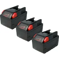 VHBW 3 batterie compatibili con utensili Flex 28V (4000 mAh, Li-Ion, 28 V)