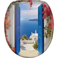 Sanilo Sedile per wc con chiusura ammortizzata Grecia, sedile per wc, sedile per wc, sedile per wc, sedile per wc, sedile per wc, sedile per wc direttamente dal produttore