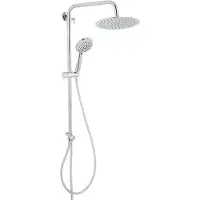 Novaservis Set doccia - Set doccia senza miscelatore, 3 getti, cromo SET032,0