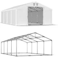 Das Company Tenda del magazzino estivo 4x8 Bianco SUMMER PLUS MSD