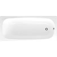 Jika Vasca da bagno Riga 170x70 cm in acciaio H2340700000001