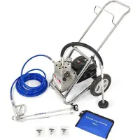 HBM Spruzzatore airless ad alta pressione Spruzzatore di vernice Set di spruzzatori da parete 1500 Watt