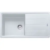Franke Basis - Lavello Fragranite BFG 611, 970x500 mm, luce bianca 114.0285.303
