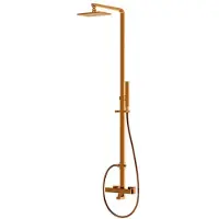 Steinberg Série 160 Système de douche, set complet, Easy-Clean, longueur du bras de douche 910-1380mm, 1602721RG, 1602721RG