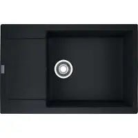 Franke Maris - Lavello Fragranite MRG 611-78 BB, 780x500 mm, nero opaco 114.0637.575