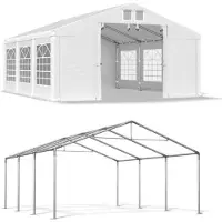 Das Company Tenda del partito estivo 5x6 Bianco SUMMER ISD