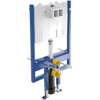 Villeroy & Boch ViConnect bâti-support pour WC Compact pour construction sèche, avec réservoir de chasse, hauteur de construction 80mm, 92247600, 92247600
