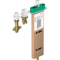 Axor Corps de base de la taille d'une main pour un mitigeur monocommande de bain à 3 trous, 15487180, 15487180