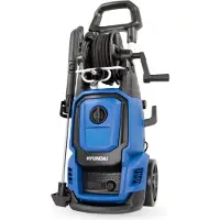 Hyundai Idropulitrice elettrica HPW2000CE (2000 W, 160 bar, 450 l/h, avvolgitubo, blu)