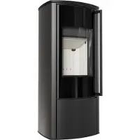 Kratki Stufa in acciaio a libera installazione KOZA AB ENYO R 5,5 kW Ø 100/150