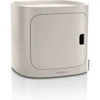 Lechuza Elemento contenitore PILA Storage marrone sabbia | Modulo contenitore con anta da combinare | superficie opaca | 35 x 35 x 33 cm | 15927