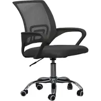 Vdd Sedia da ufficio - nera - ergonomica - regolabile in altezza